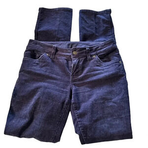 Delia's women's size 3/4 corduroy blue straight leg pants